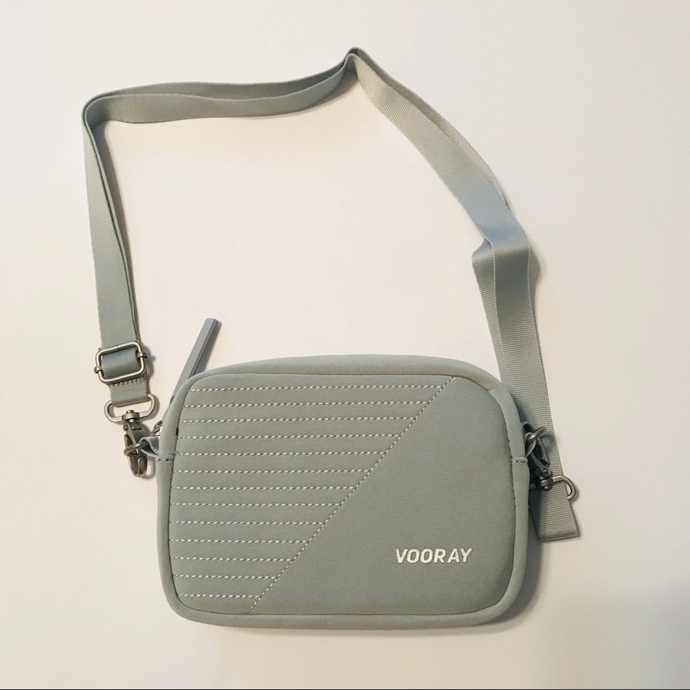 Vooray Gray Sidekick Crossbody Purse